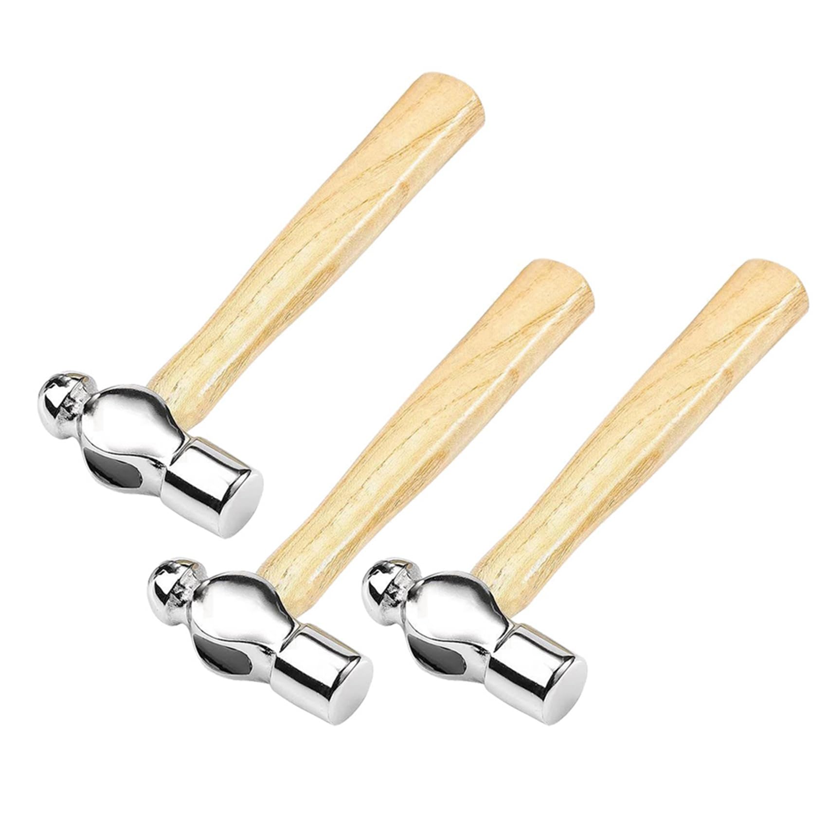 Jnchdghwa As Shown 3X Wooden Handle Round Hammer Home Installation Hammer Walnut Hammer 0.25P Woodworking Hammer Mini Hammer Hand Tools
