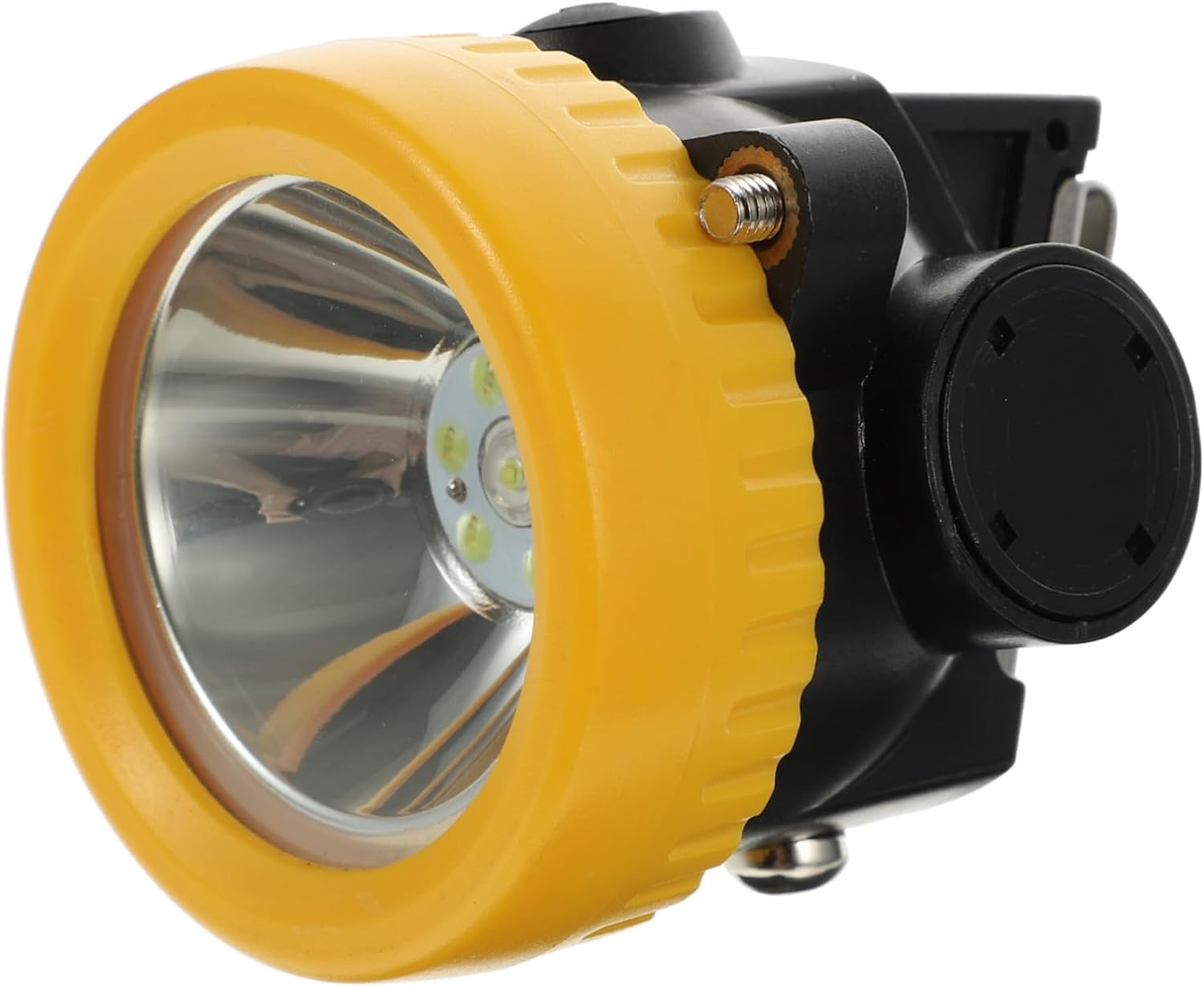 STOBOK Professional Mining Plug Rechargeable Led Headlamp Hard Hat Strap Night Fishing Outdoor Gear