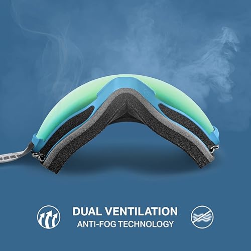 Miniatura 4 de Wildhorn Cristo - Gafas de esquí para hombres, mujeres y jóvenes, proveedor oficial del Equipo de Esquí de los EE.UU.