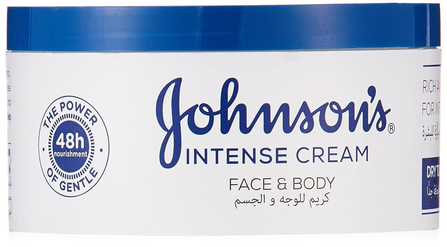Johnson's Intense Face & Body Cream Intense Nourishment 200ml