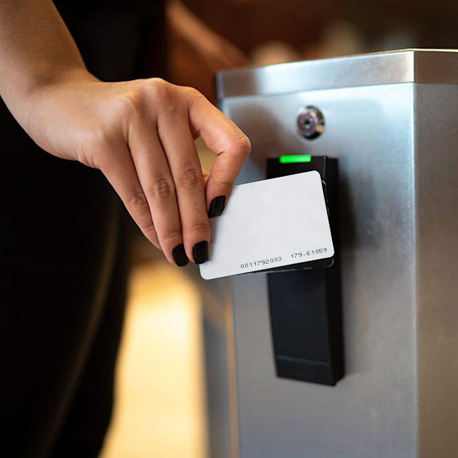 RFID Access Control Keycard, 125khz EM4100, 100pcs, White