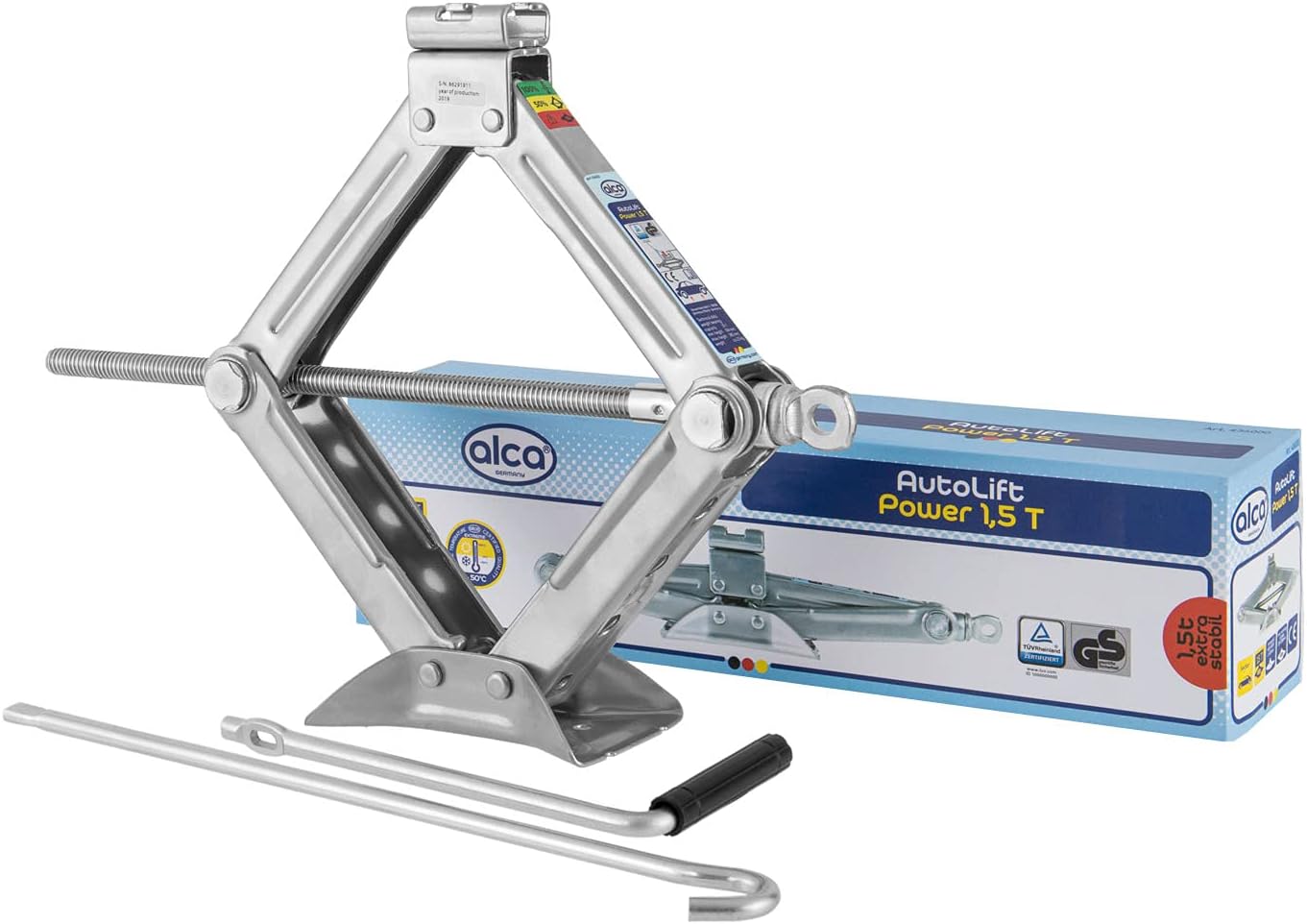 Scherenwagenheber 2T - Wagenheber Für PKW MPV SUV Bis 2000kg