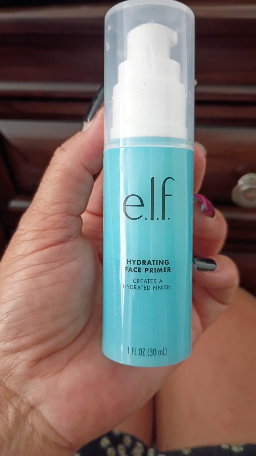 e.l.f. Hydrating Face Primer, Moisturizing Makeup Base, Smooths Pores & Fine Lines, Long-Lasting Wear, Preps Skin for Foundation Application, Small