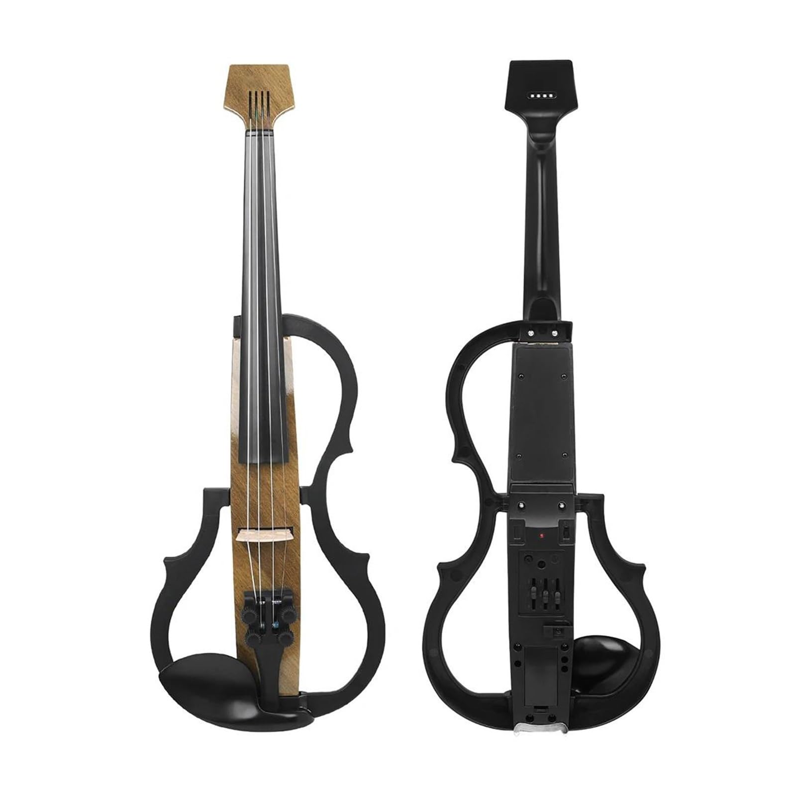 Juego De Accesorios Para Violín Eléctrico 4/4 Con Conexión Para Auriculares Instrumento De Violín(1SET)