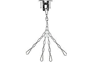 Yes4All, Ceiling Mount for Punching Bags, Heavy-Duty Swing Hanger for Yoga, Boxing, and More