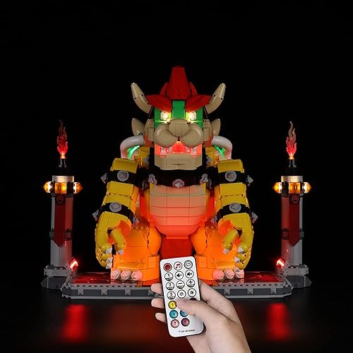 WDDSPSH Kit de luces LED RC compatible con Lego 71411 (solo kit de luz LED), kit de iluminación decorativa para el modelo de bloques de construcción