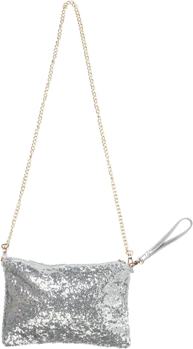 OULII Fashion Glitter Bag Handbag Party Evening Clutch