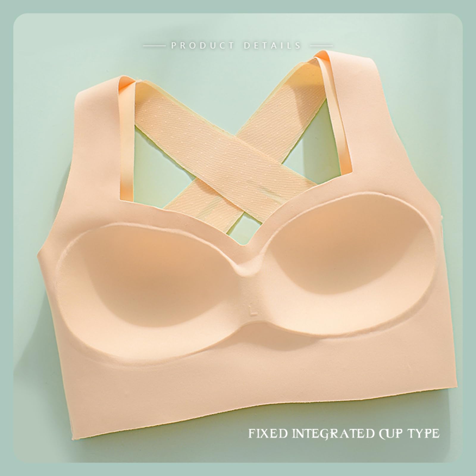 Soutien Gorge Push up Ouverture Devant Soutien-Gorge de Sport Haut de sous-vêtements Femme Rembourré Soutien Gorge