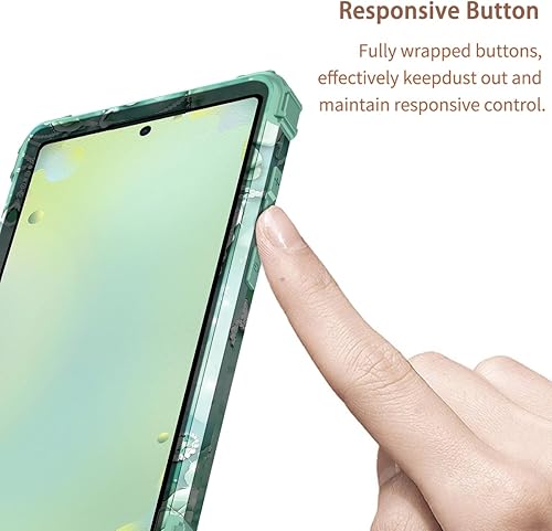 Miniatura 5 de Hekodonk Funda para Samsung Galaxy S23 Ultra, protección resistente a prueba de golpes 2 protectores de lente de cámara Funda protectora híbrida 3