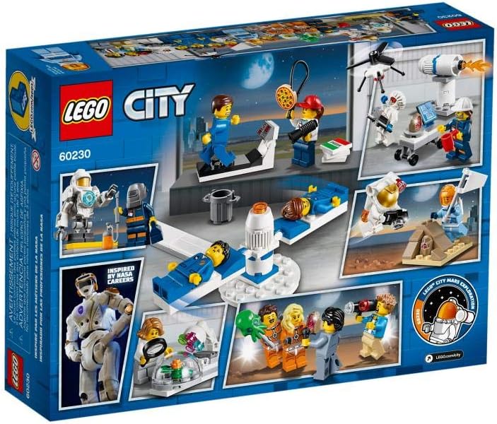 Lego 60230 City People Pack – Space Research & Development Minifigures Set, City Space Port Crew
