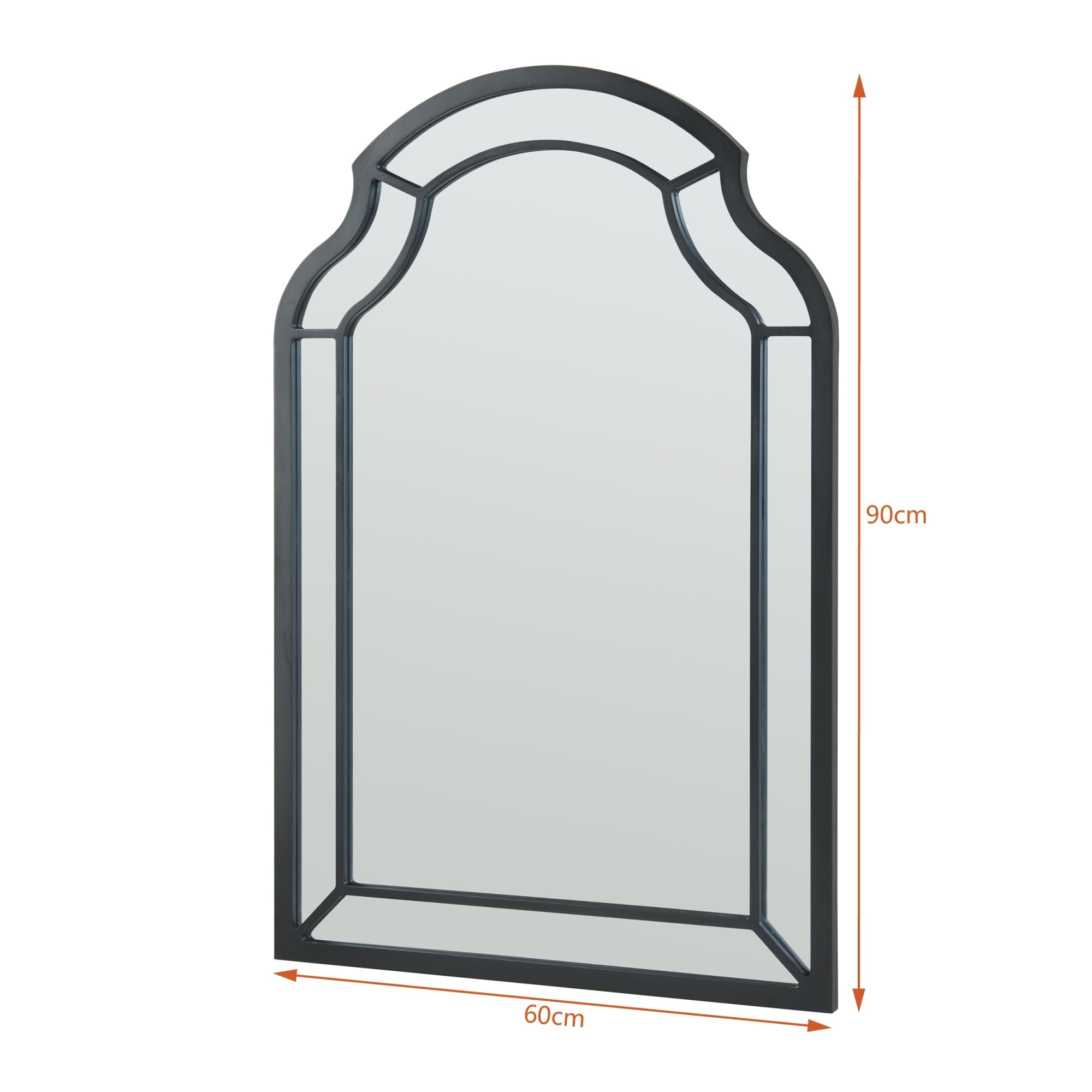 Specchio Da Parete 'Novoli' 50 X 70 Cm Specchio Rettangolare A Taglio Sfaccettato Fissaggio Verticale Orizzontale Cornice Color Oro En Casa 87768809