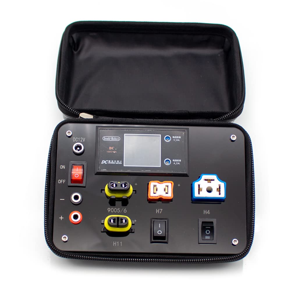 12V Car Led H4 H7 H11 H8 9005 9006 T10 Festoon Headlight Lamp Auto Lights Bulbs Testing Box Test Device Portable Tester