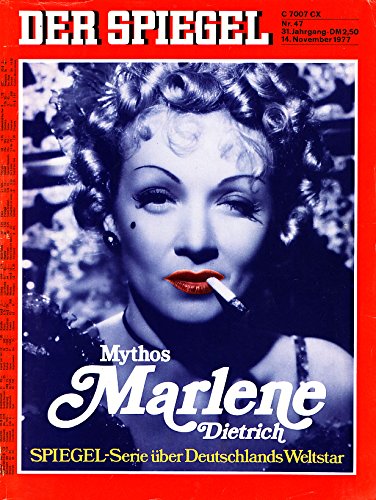Cover of Der Spiegel, #47, 14. 11. 1977