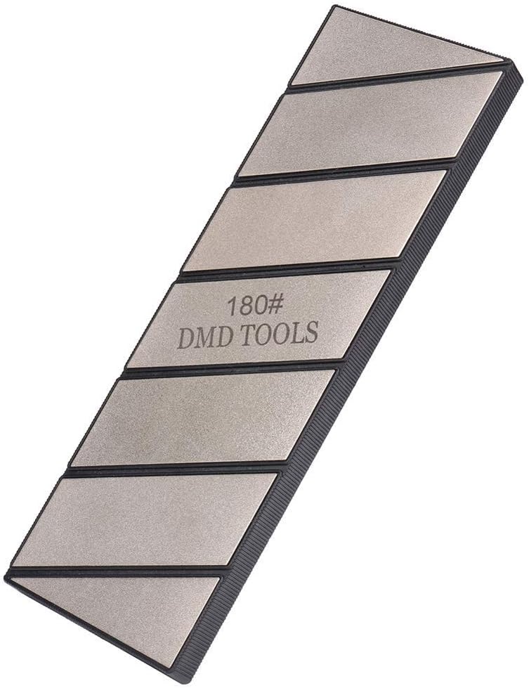Diamond Sharpening Stone Diamond Flattening Stone Lapping Plate Single-Sided 180Grit Fixing Flattener 254 × 79 × 15mm