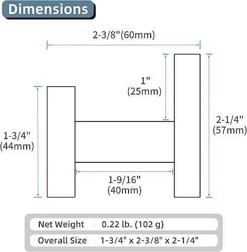Miniatura 2 de Angle Simple Gancho para toallas de baño, gancho para bata de baño SUS 304, de acero inoxidable, soporte para toallas de mano, montado en la pared,