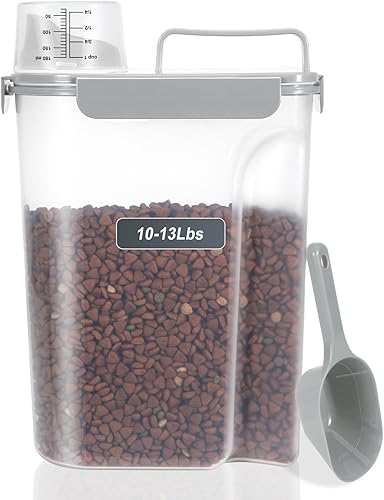 Miniatura 20 de Recipiente de almacenamiento de alimentos para perros, boquilla grande mejorada sin BPA, recipientes de plástico para almacenamiento de alimentos