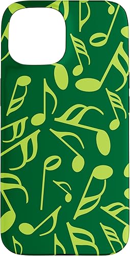 Miniatura 10 de Funda para iPhone 11 Pro Max con notas musicales verdes