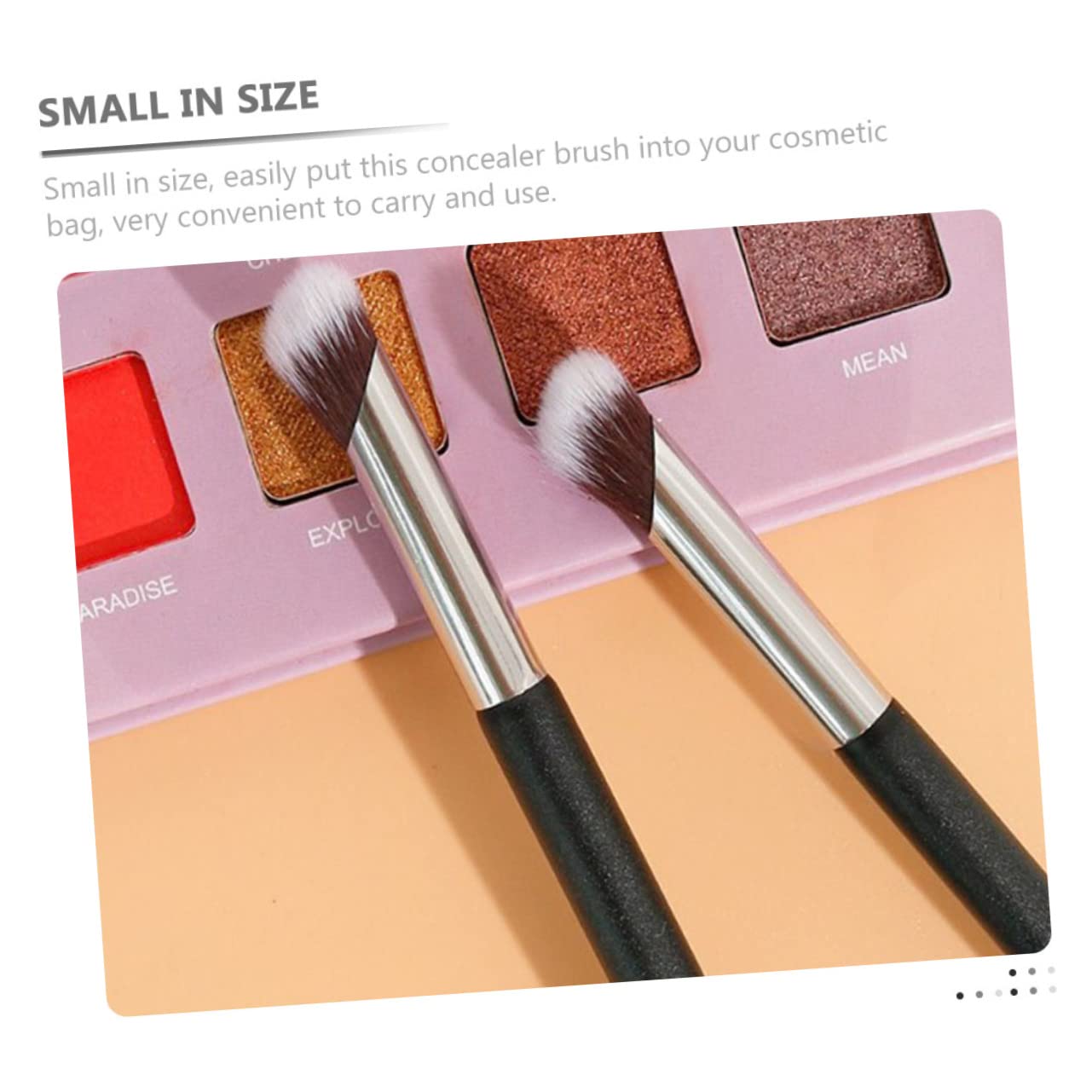 BIUDECO Makeup Brushes Set Concealer under Eye Angled Brow Beauty Tools Cosmetics Brush