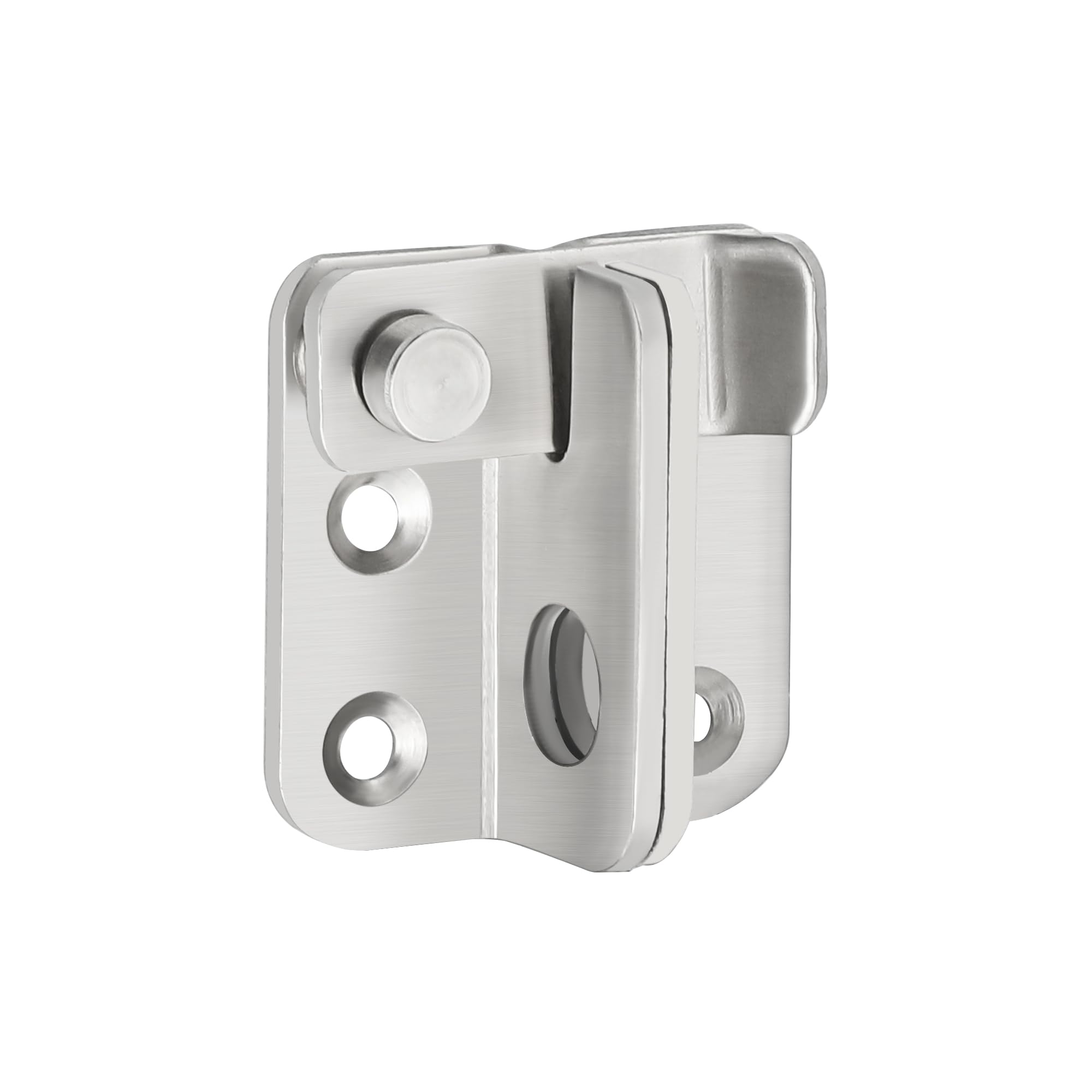 Sayayo Shed Lock Gate Door Bolt Latch Tiny 40x45x25MM, Brushed
