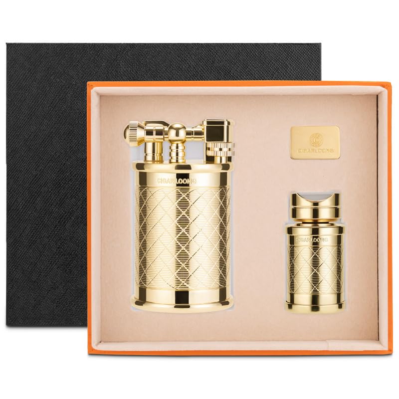 Set de encendedor para cigarros de aleación de zinc
