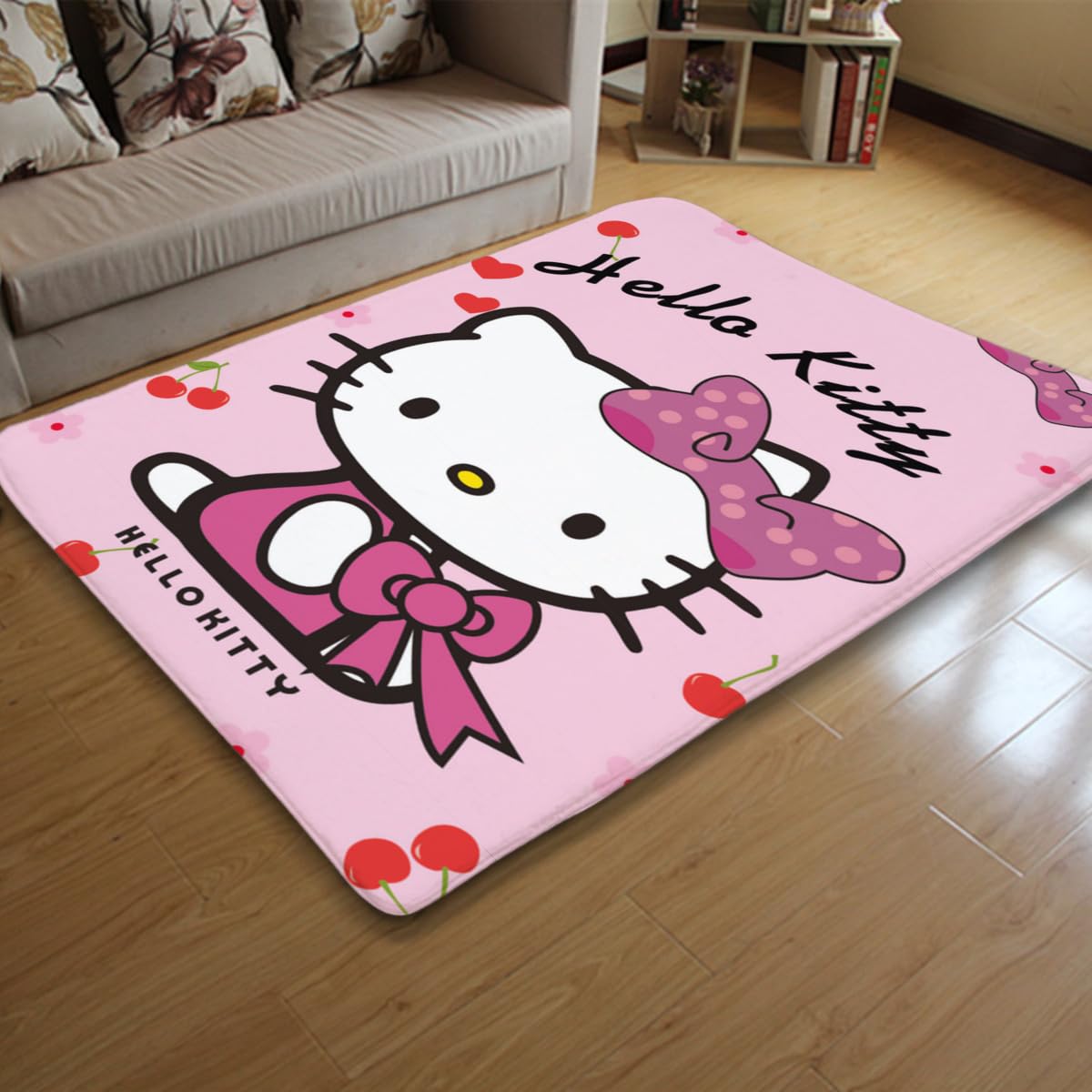 Amazon｜カーペット ハローキティ ラグマット 絨毯 フロアマット