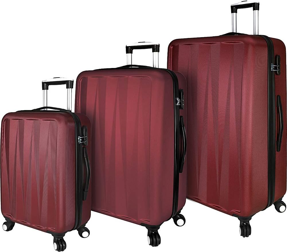 Elite Luggage Verdugo 3 Piece Hardside Spinner Luggage Set