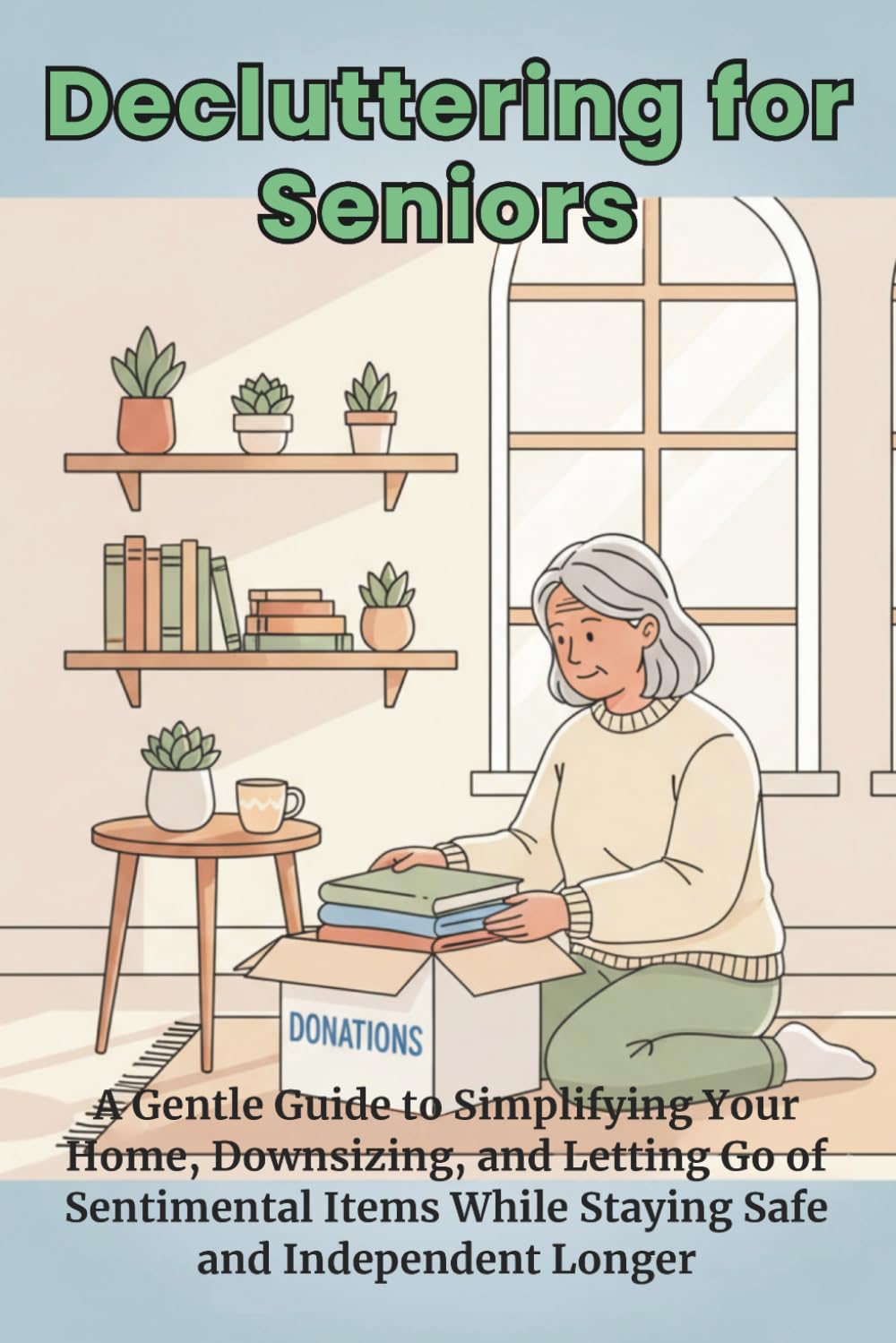 Decluttering for Seniors: A Gentle Guide to Simplifying Your Home, Downsizing, and Letting Go of Sentimental Items While Staying Safe and Independent Longer