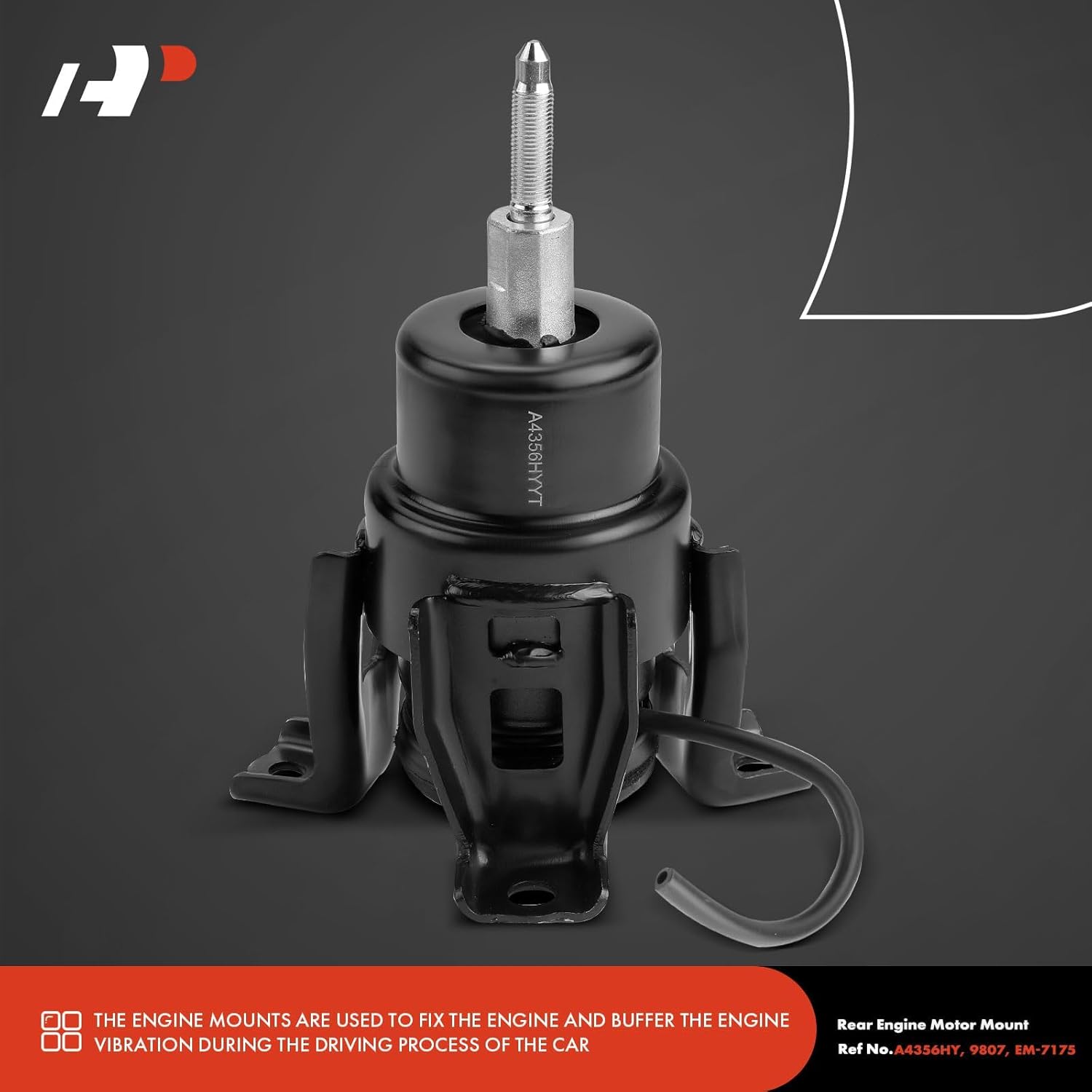 A-Premium Engine Motor Mount and Torque Strut Mount Kit Compatible with Nissan Altima 2007-2012, Maxima 2009-2014, 3.5L, Set of 4