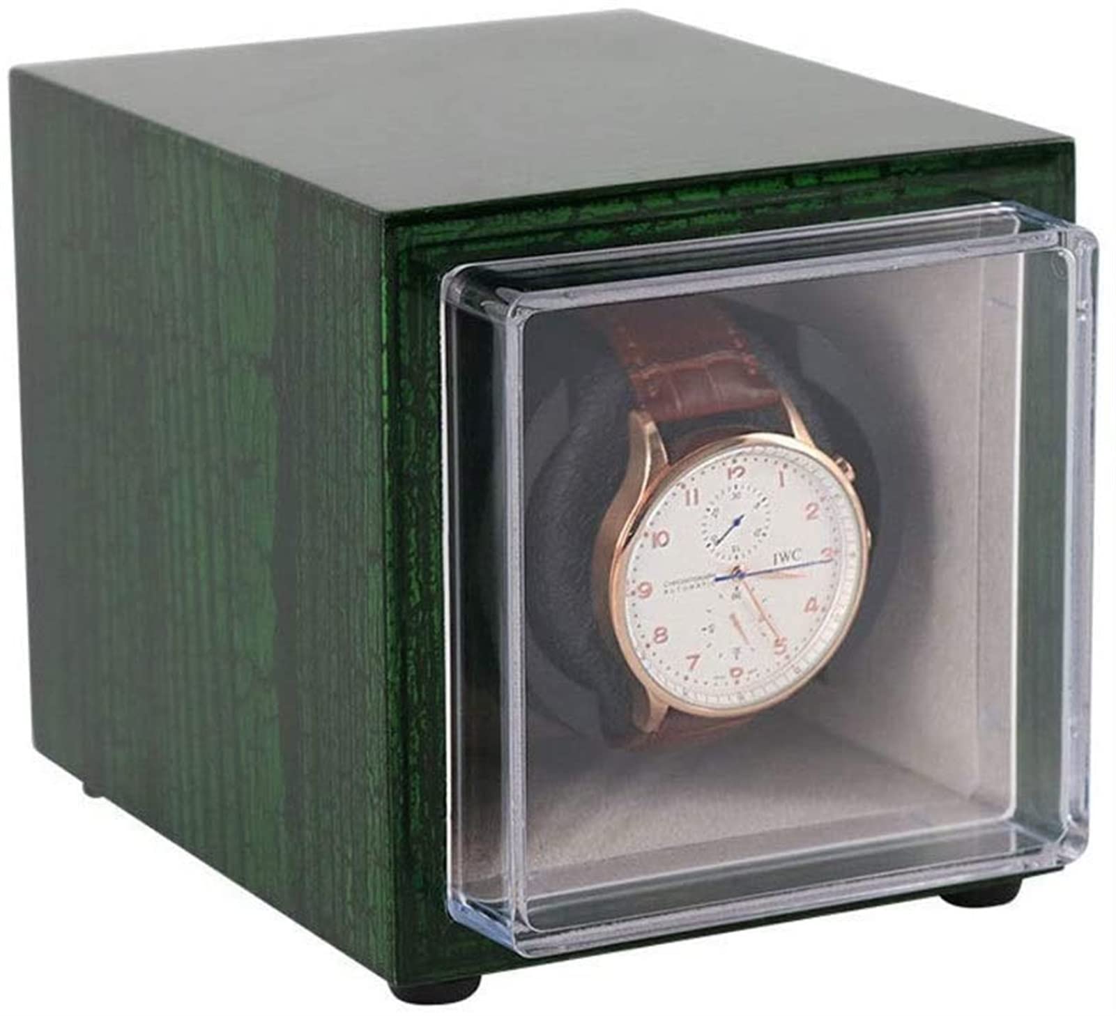 Motor silencioso 1+0 en este enrollador automático de relojes con 5 modos de uso diario