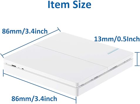 Mengshen Wireless Light Switch, Easy to Install, 2 Way (Only Panel, Receiver Not Included)