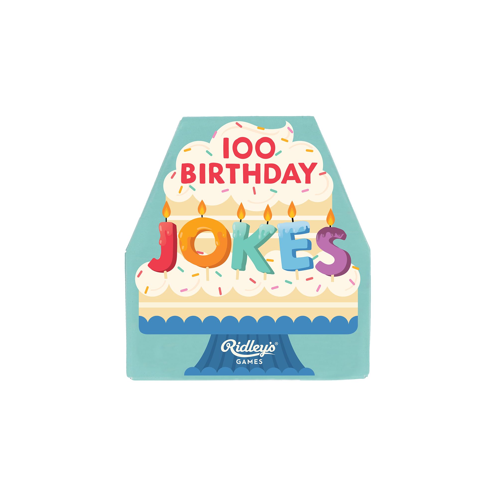 Ridley's | 100 Birthday Jokes | Novelty Party Games | Ages 8+ | 1+ Players