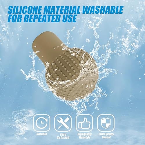 Miniatura 53 de Funda para pomo de palanca de cambios de automóvil, accesorios de protección para automóvil, protector de palanca de cambios de automóvil, funda