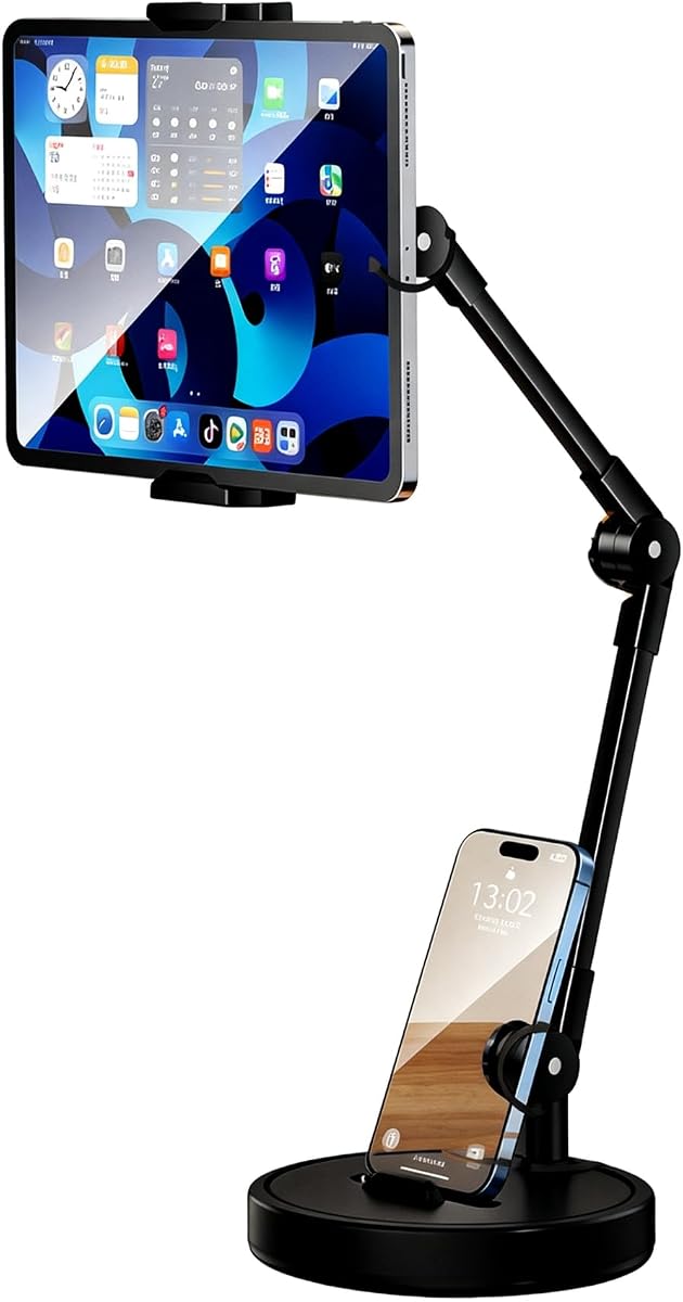 Rotatable Dual Phone Stand