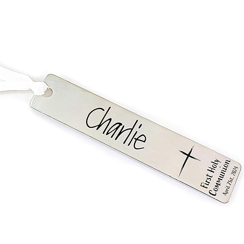 First Communion Bookmark Gift First Holy Communion Bookmark Personalized Bookmark Communion Present Communion Gift For Girl 1st Boy Gift 1STCOM-BOOK