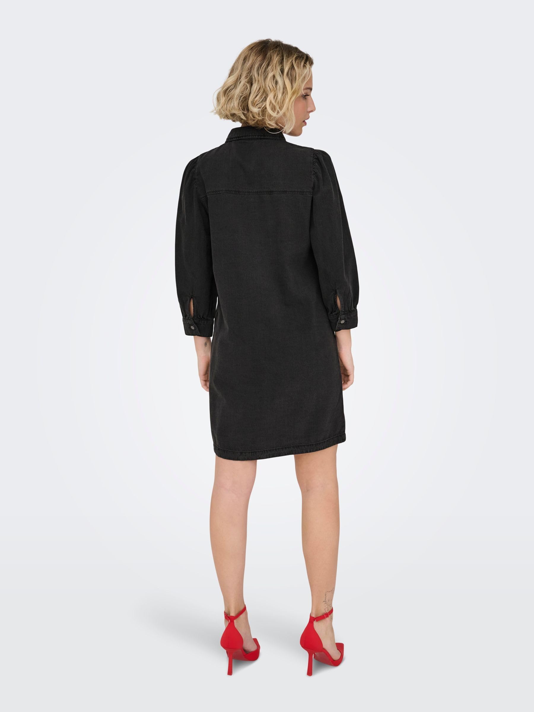 ONLY Onlfelica DNM Dress Noos Robe Femme