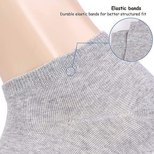 Image of EnerWear-Coolmax Unisex 24P /10P Cotton Low Cut No Show Ankle Socks