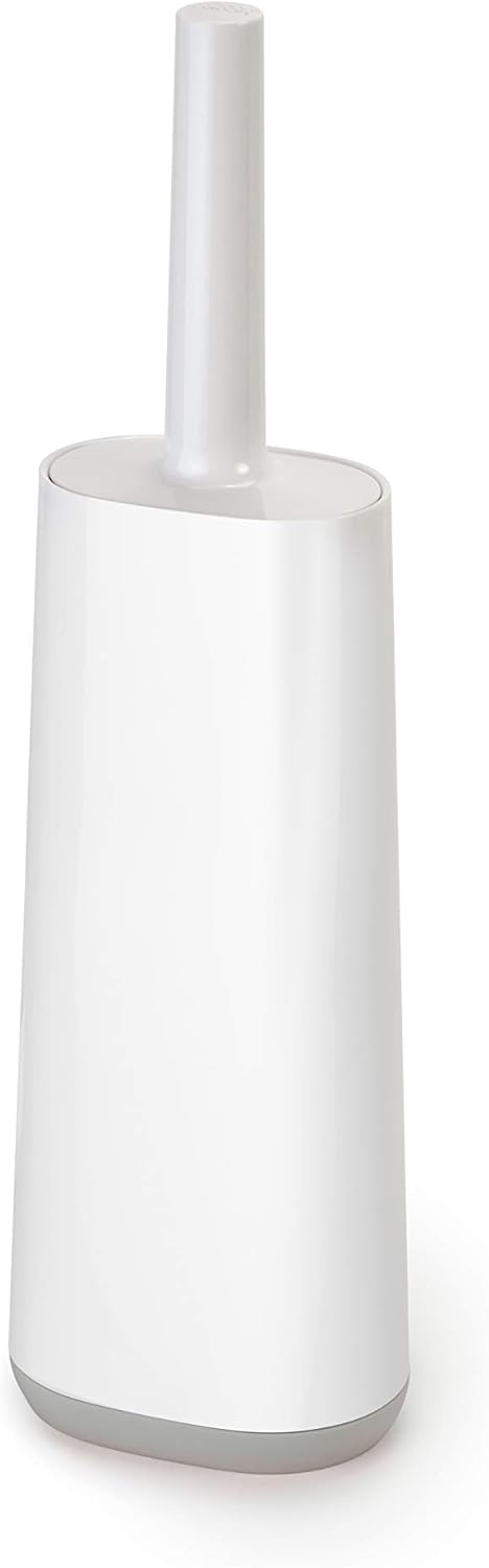 Toilet Brush with Slim Holder Flexible Anti-Drip : Everything Else