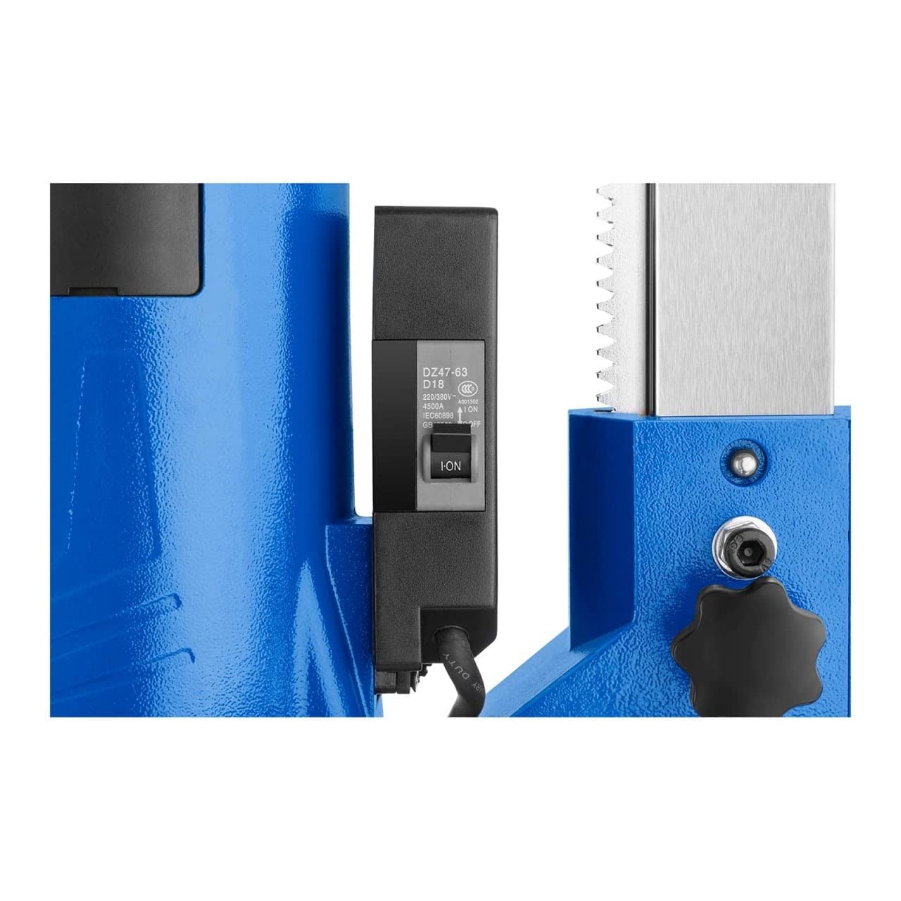 MSW Trapano Nucleo Macchina per carotaggio al diamante MSW-DDM230 (3.250 W, 580 giri/min, Diametro di foratura max. 230 mm, Altezza sistema di guida 520 mm)