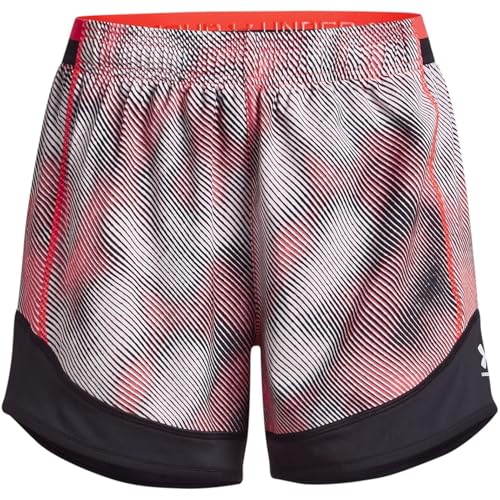 Under-Armour-Womens-Challenger-Pro-Printed-Shorts-Ultra-Light-with-4-Way-Stretch-LG-Red