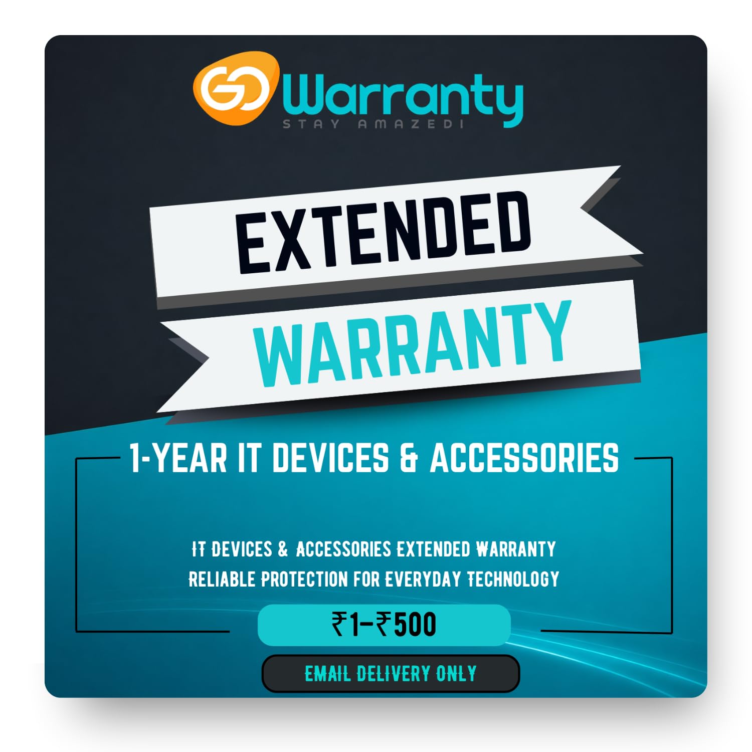 1 Year Extended Warranty for IT Devices & Accessories ₹1–₹500 | Computer Accessories Protection Plan Repair Coverage Keyboard Mouse Gadgets Parts Labour Included India Email Delivery-image-40