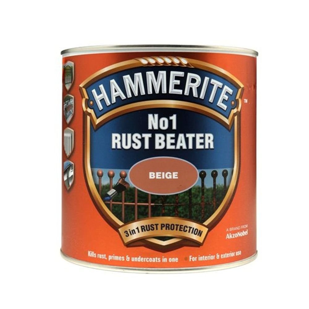 Hammerite 5084842 No.1 Rust Beater Beige - 2.5Litre