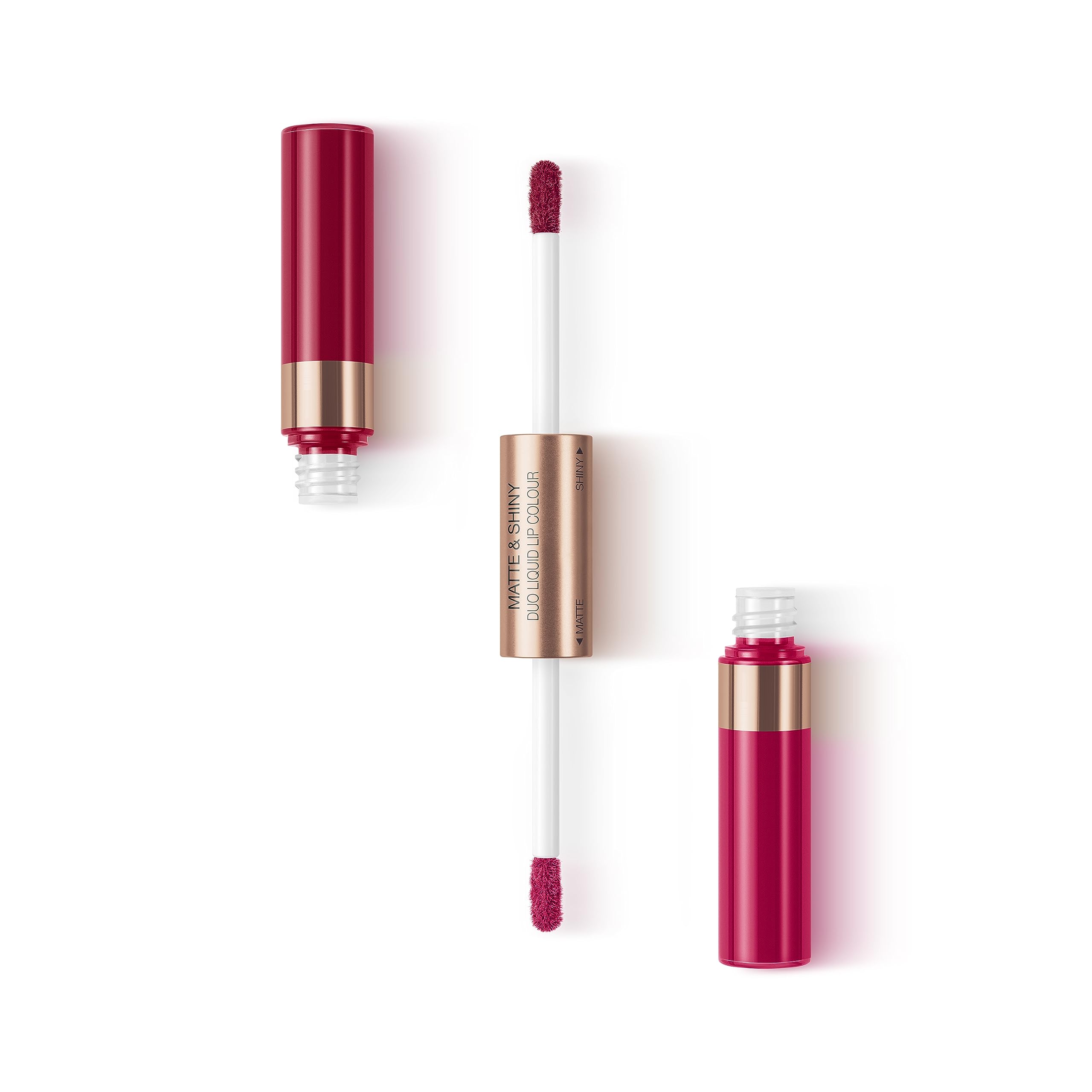 KIKO Milano Matte & Shiny Duo Liquid Lip Colour 01 | Liquid lipstick with a dual matte and shiny finish