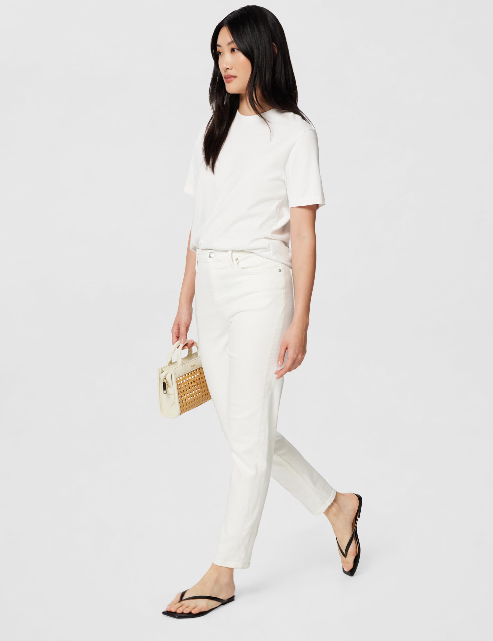Calvin Klein - Mom Jean J20j225137, Rastremato Donna