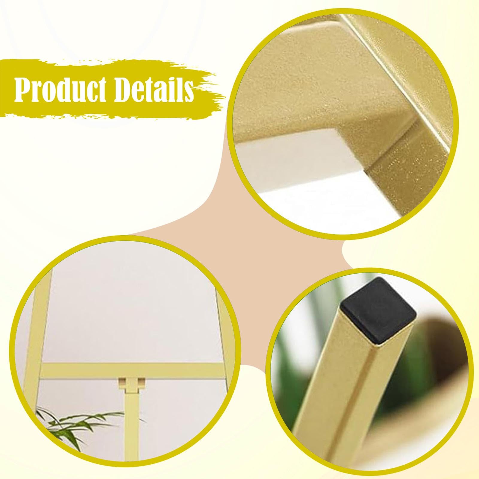 Sharplace Caballete para Letreros de Boda, Estructura Estable Y Moderna para Cuadros Y Carteles de Fiestas.