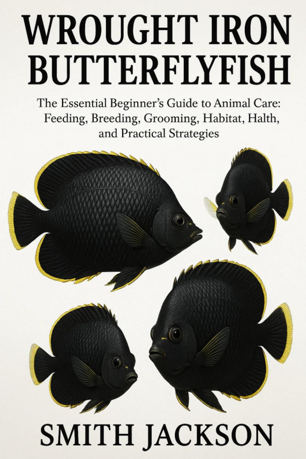 WROUGHT – IRON BUTTERFLYFISH: The Essential Beginner’s Guide to Animal Care: Feeding, Breeding, Grooming, Habitat, Health, and Practical Strategies