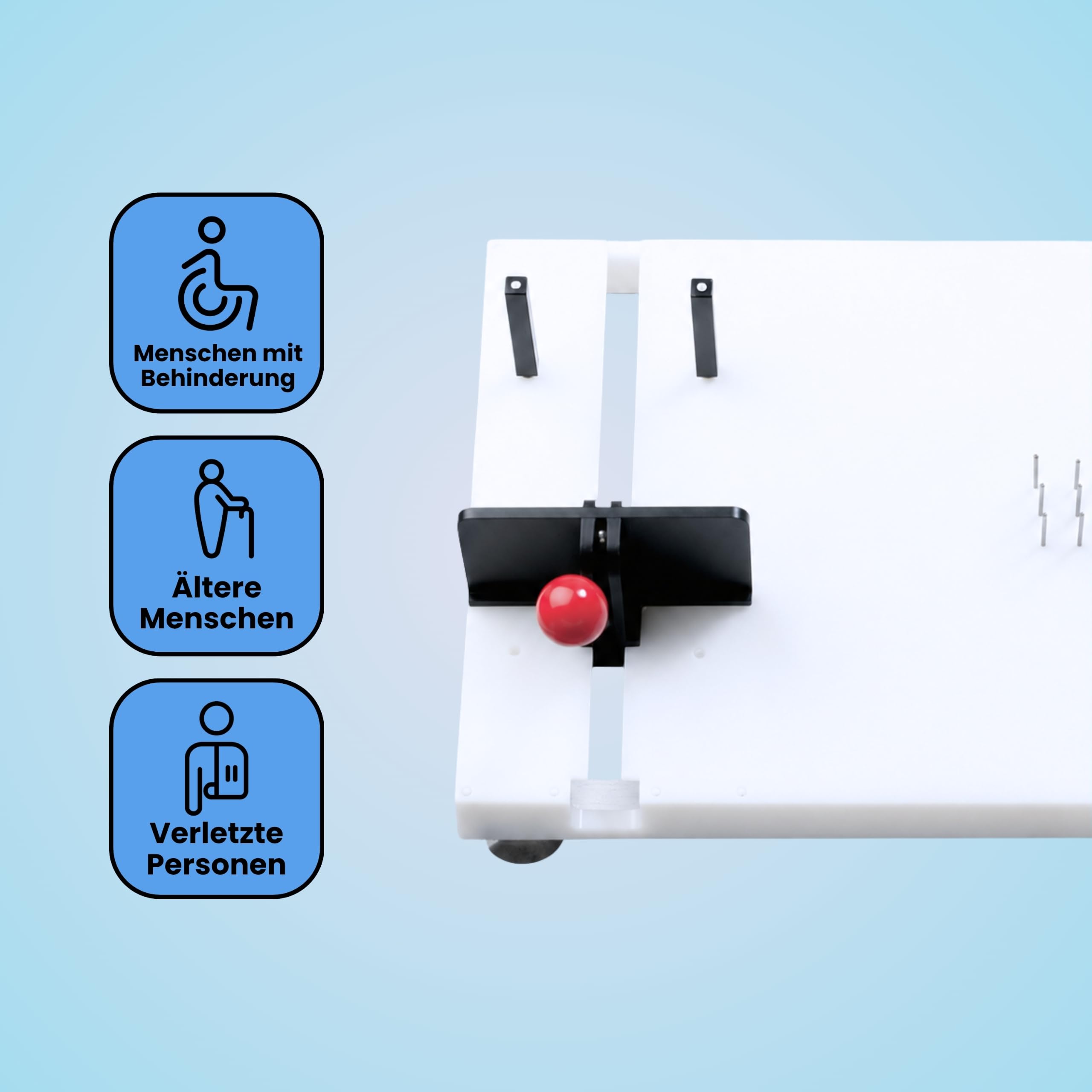 Etac Food Preparation System, Ideal for Those Who Have Difficulty Gripping,
