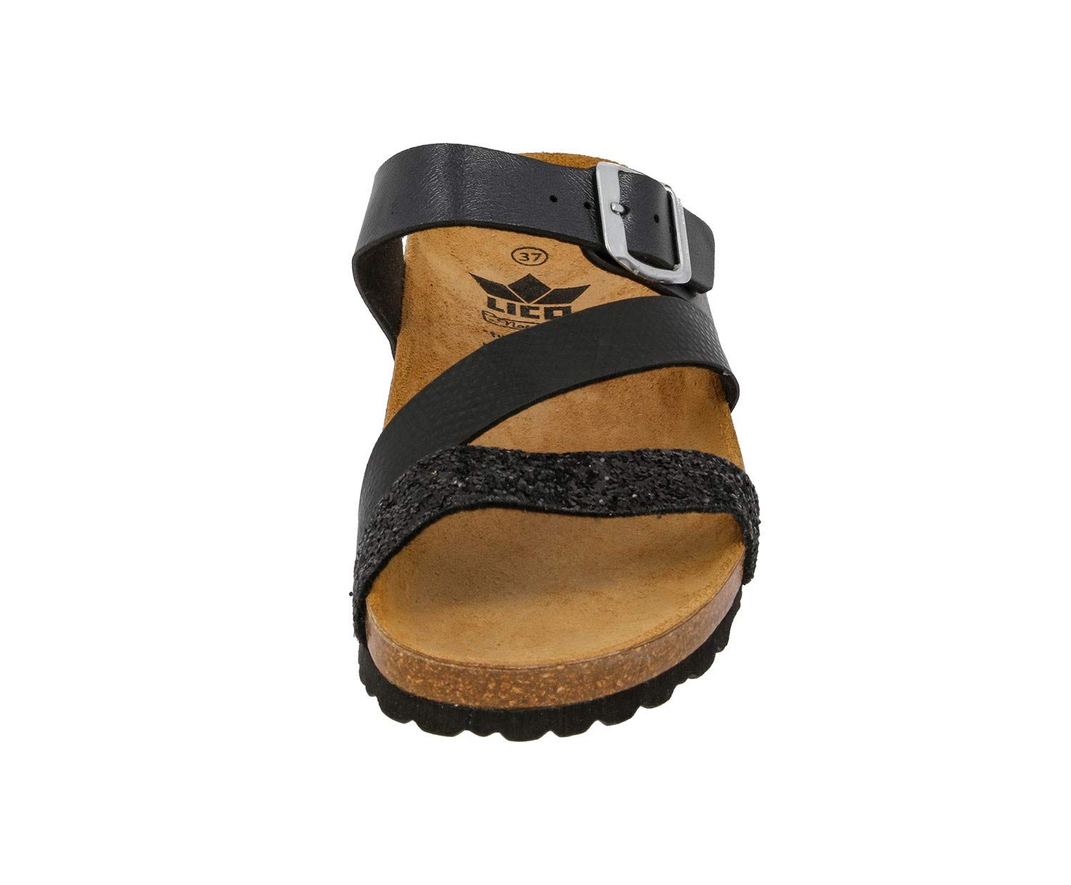 Lico Unisex Natural Glitter Hausschuhe