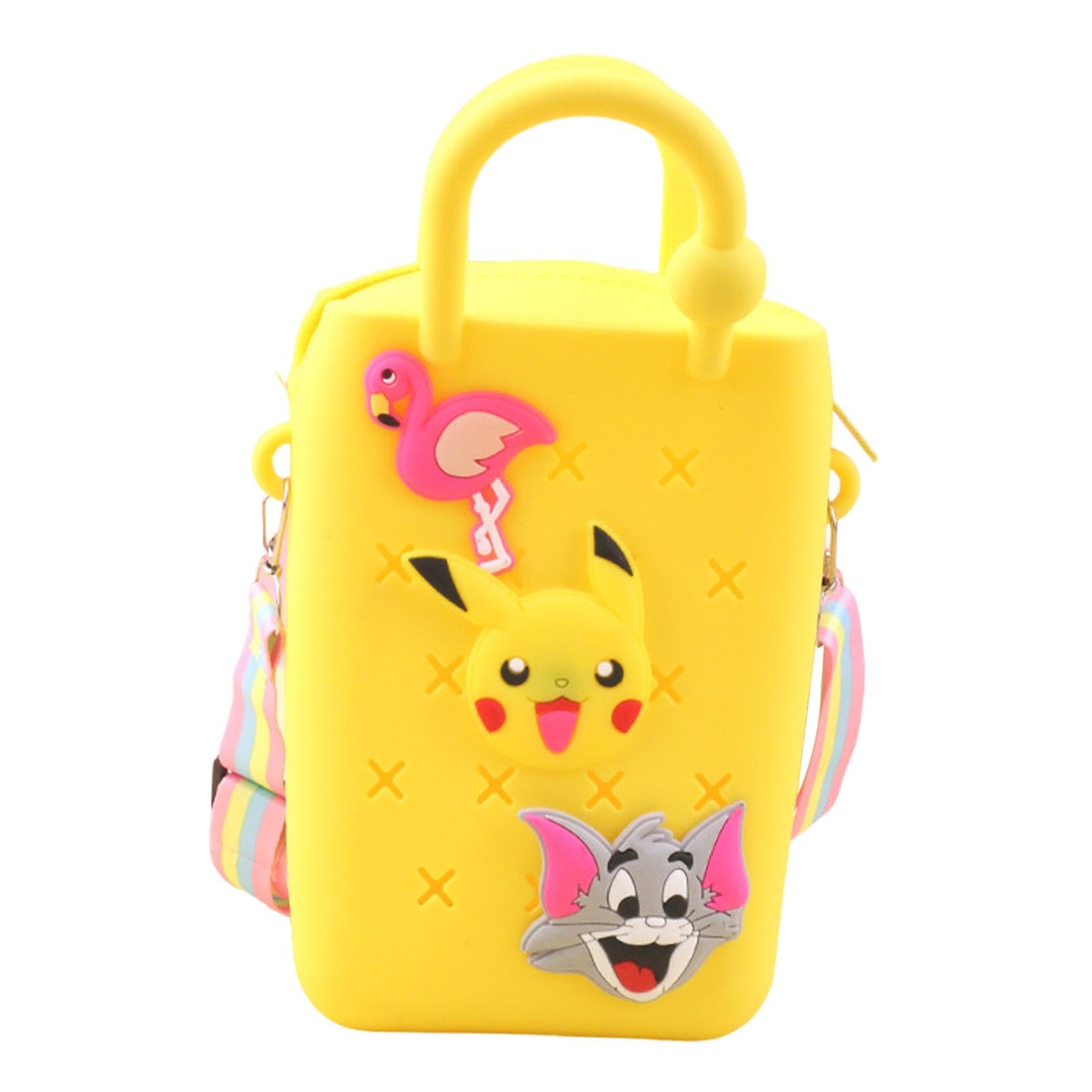nivaa Beach Tote Bag Holes Pouch Portable for Women Kids for Swimming Beach Sports Style D-picture-14