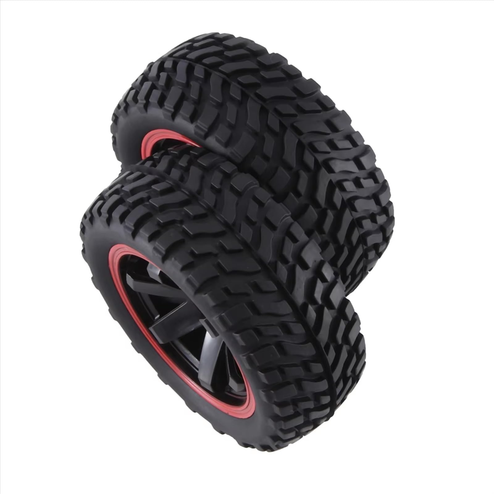 RC Neumático Coche para Wltoys 144001 144010 124007 124019 para Tamiya para TT02B para HSP 4 Uds. Neumático De Rueda De 75mm para 1/10 1/12 1/14 RC para Coche De Rally Todoterreno para Buggy
