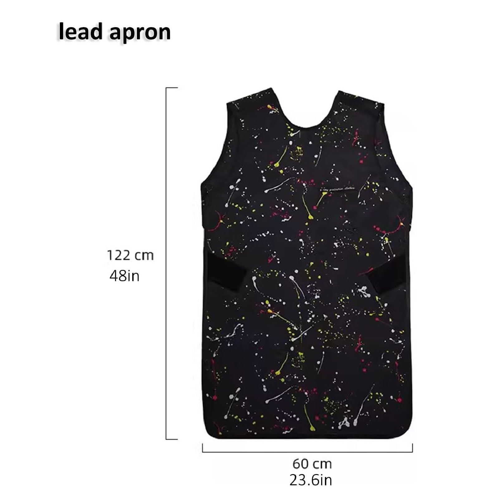 Gilet de Plomb Tablier de Plomb de 0,5 mmpb Tablier de Plomb de rayonnement de Rayons X Tablier de Bouclier de Rayons X